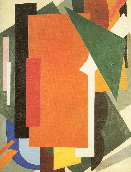 Architectonics in Painting, Popova, Liubov